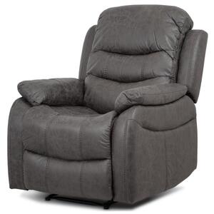 Polohovacie kreslo sivé TV-4086 GREY