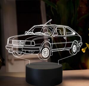Beling 3D lampa, škoda rapid 135, 7 farebná GF11