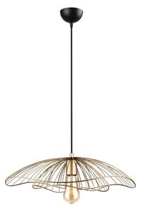 Závesné svietidlo v zlatej farbe Squid Lighting Root, výška 111 cm