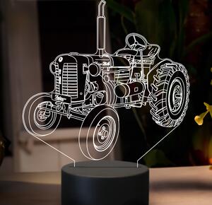 Beling 3D lampa,Zetor 25A, 7 farebná GF19