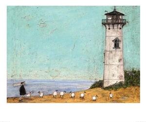 Umelecká tlač Sam Toft - Seven Sisters And A Lighthouse, (50 x 40 cm)