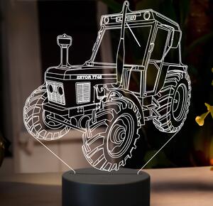 Beling 3D lampa,Zetor 7745, 7 farebná GF22