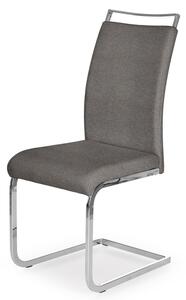 Jedálenská stolička SCK-348 sivá/chróm