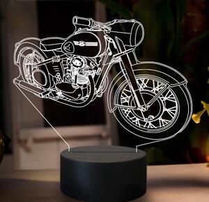 Beling 3D lampa, JAWA 350 CL Pérák, 7 farebná GF25