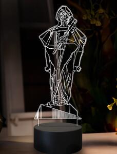 Beling 3D lampa,Juraj Jánošík, 7 farebná GF27