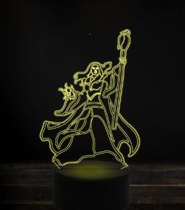 Beling 3D lampa, aegwynn, 7 Farebná V1LO