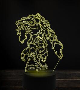 Beling 3D lampa, archimonde, 7 Farebná V1LR