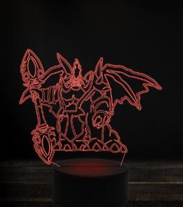 Beling 3D lampa, mannoroth the destructor, 7 Farebná V1LN