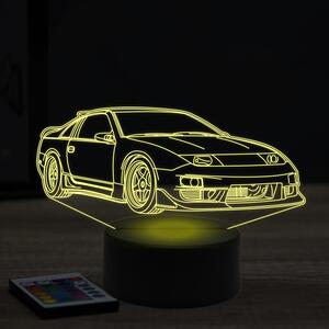 Beling 3D lampa, nissan 300ZX, 7 farebná Y6
