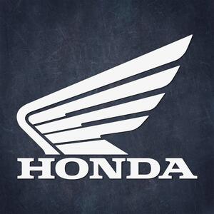 DUBLEZ | Drevené 3D logo motorky na stenu - Honda