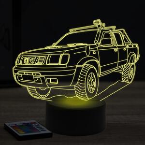 Beling 3D lampa,nissan offroad pickup 2 , 7 farebná Y118