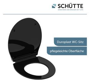 Schütte WC doska Slim (čierna) (100285013)