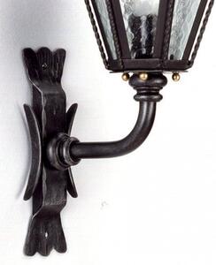 GALBUSERA Kovaná lucerna model 3062 - antická čierna