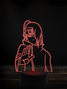 Beling 3D lampa, Deidara,7 farebná Y38L1