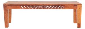 Drevená lavica masív palisander 140x40