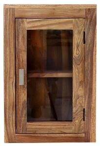 Závesná skrinka do kúpeľne 40x60x15 z dreva palisander