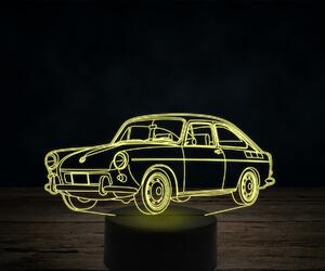 Beling 3D lampa,1961-73-Volkswagen-Type-3-Fastback ,7 farebná VW2