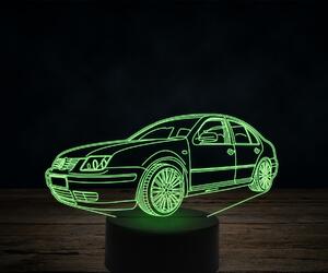 Beling 3D lampa,Volkswagen bora V5, 7 farebná VW15