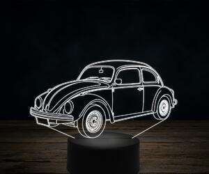 Beling 3D lampa,Vokswagen Beetle 1994, 7 farebná VW14