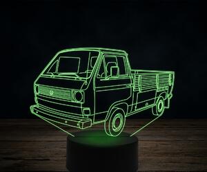 Beling 3D lampa,Volkswagen Transporter 1980, 7 farebná VW27