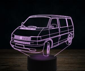 Beling 3D lampa,Volkswagen T4 van, 7 farebná VW25
