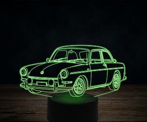 Beling 3D lampa,Volkswagen Type 3 Notchback, 7 farebná VW28