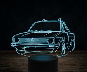 Beling 3D lampa,Volkswagen caddy, 7 farebná VW34