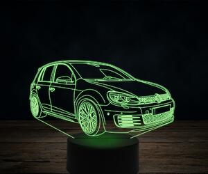 Beling 3D lampa, Volkswagen GTI, 7 farebná VW42