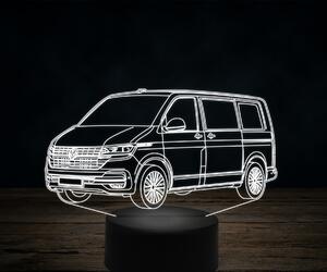 Beling 3D lampa,Volkswagen T6, 7 farebná VW45