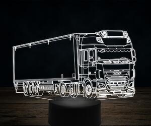 Beling 3D lampa,DAF XF44, 7 farebná K21