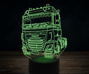 Beling 3D lampa,DAF XF 460 FTG, 7 farebná K20