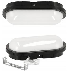 ECOLIGHT LED stropné svietidlo čierne TOR-151C - IP65 - 15W - neutrálna biela