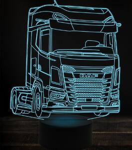 Beling 3D lampa,Daf XG 480, 7 farebná K38