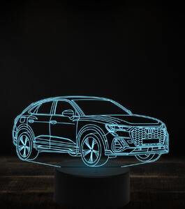 Beling 3D lampa, Audi Q3 sportback, 7 farebná, VBN9