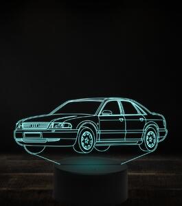 Beling 3D lampa, Audi A8 D2 7 farebná, VBN12