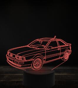 Beling 3D lampa, Audi 80 B3, 7 farebná, VBN15