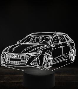 Beling 3D lampa, Audi RS6 ,7 farebná, VBN20