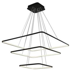 LED Luster na lanku NIX LED/117W/230V čierna