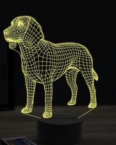 Beling 3D lampa, Beagle dog, 16 farebná, PS04