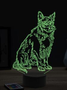 Beling 3D lampa, Border Collie dog, 16 farebná, PS07