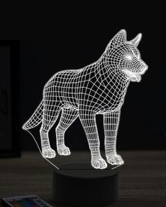 Beling 3D lampa, husky 2 ,7 farebná OR22