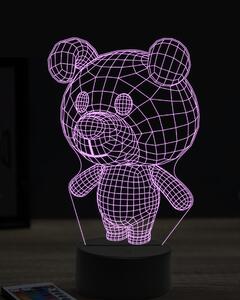Beling 3D lampa, Toon dog toy, 16 farebná, PS40