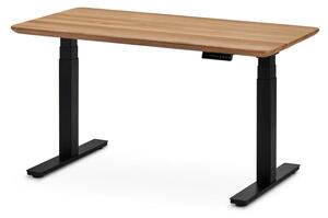 OakyWood Výškovo nastaviteľný stôl z masívneho dreva Dub 120X60
