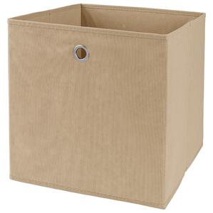 SKLADACÍ BOX, kov, textil, papier, 32/32/32 cm Landscape - Ozdobné krabice