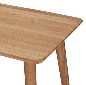 Pracovný stôl z masívneho dreva Dub 100X50