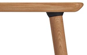 Pracovný stôl z masívneho dreva Dub 100X50