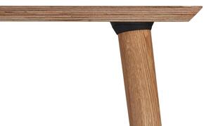 OakyWood Pracovný stôl z drevenej dyhy Dub 100X50