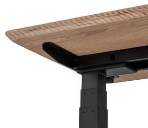 OakyWood Výškovo nastaviteľný stôl z drevenej dyhy Dub 120X60