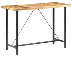 Barový stôl 150x70x107 cm surové mangovníkové drevo