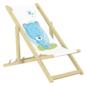 Raj posteli Detské lehátko BLUE BEAR